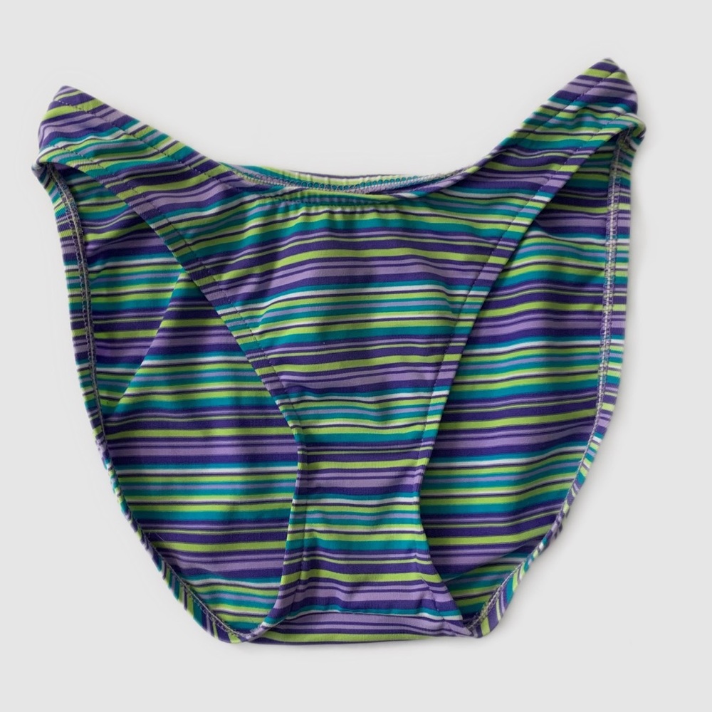 Victoria’s Secret VS Striped Bikini Bottoms Small✨